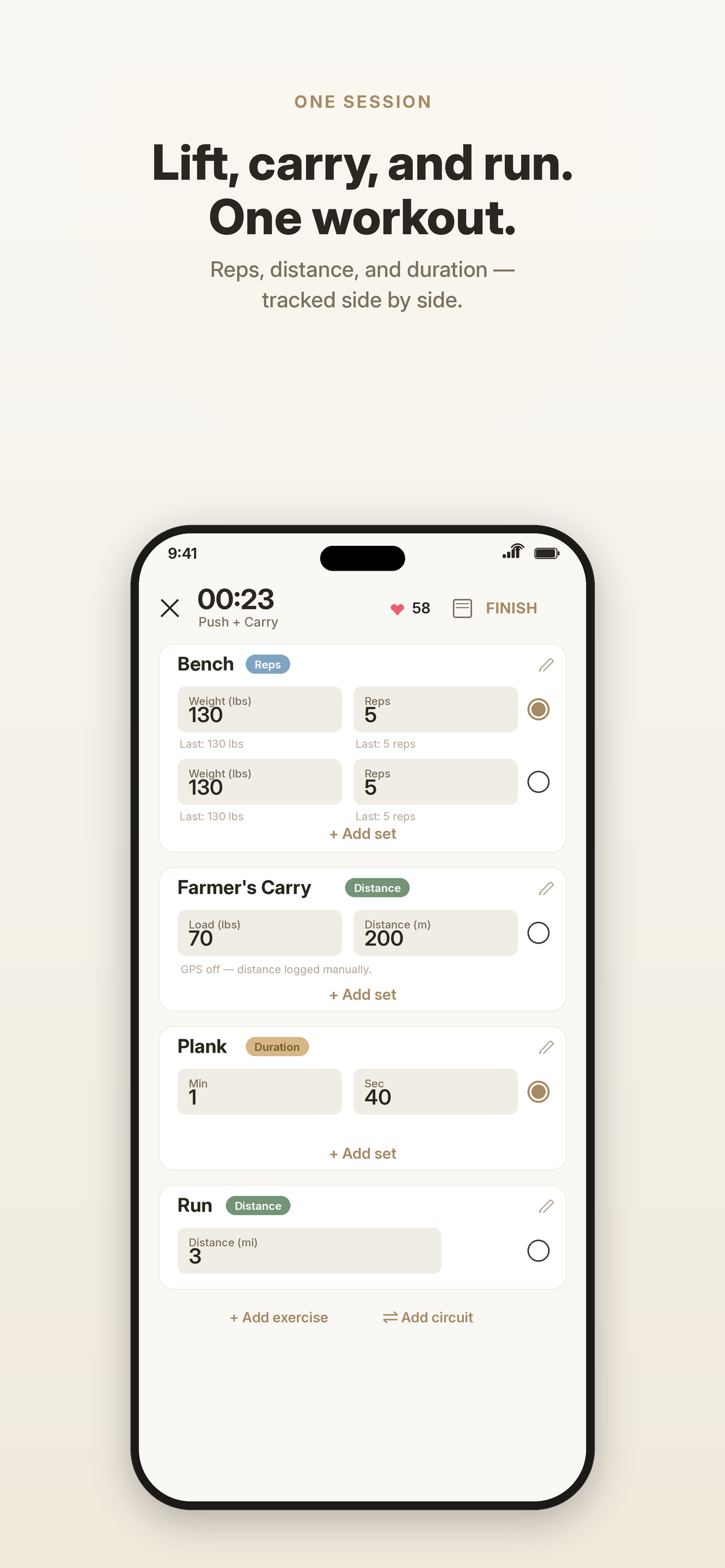 Bamboo Fitness screenshot 2