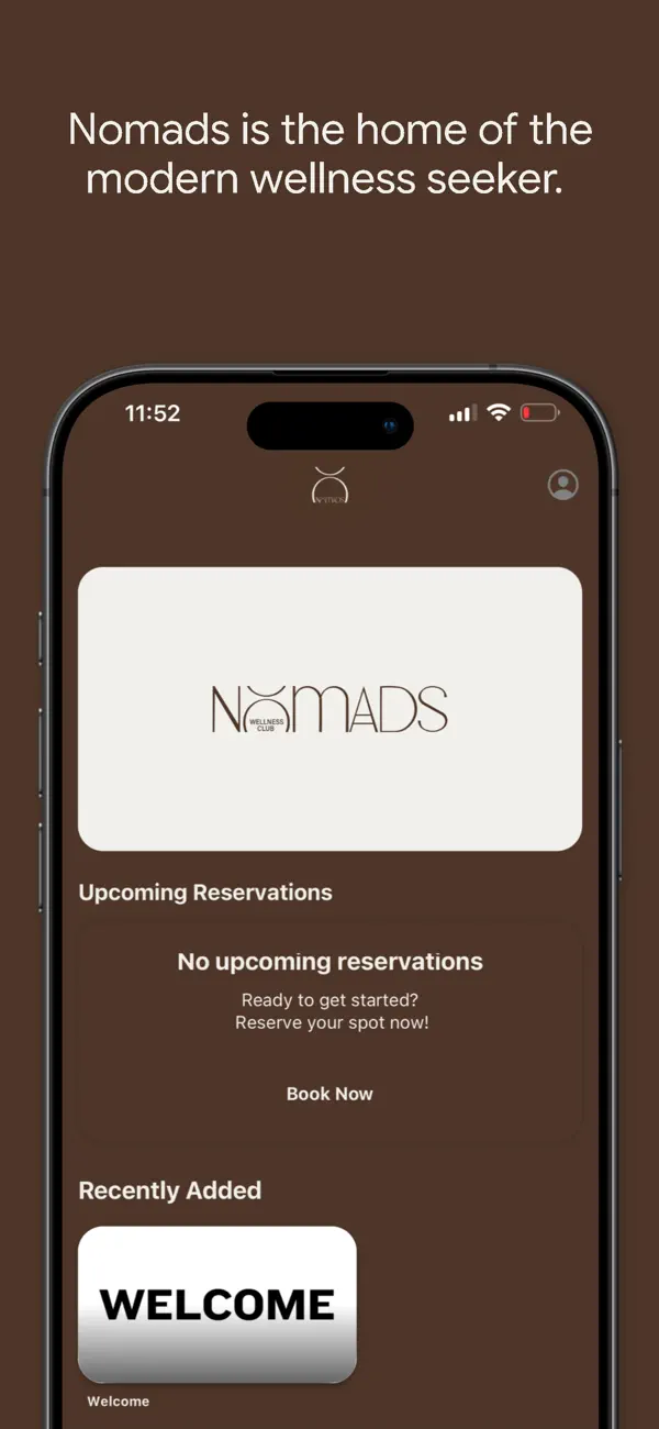 Screenshot #2 pour Nomads Wellness Club