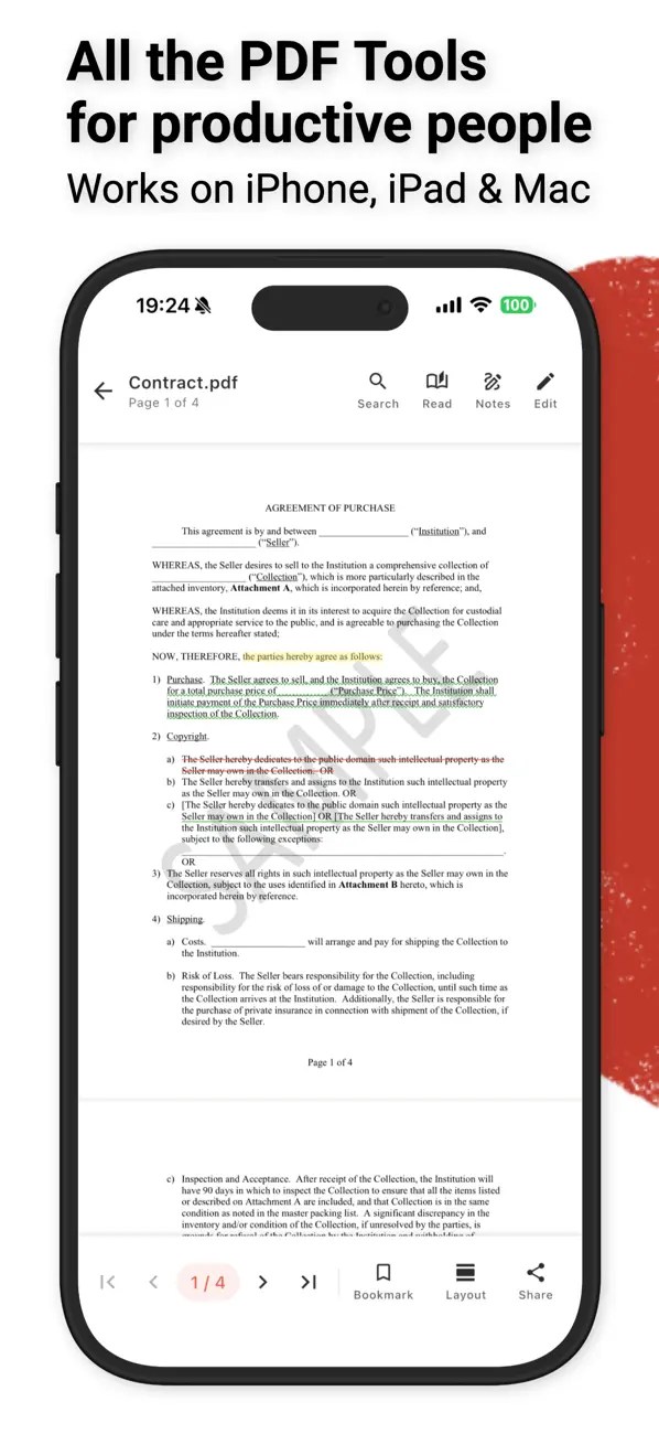 myPDF - Scan, Fill, Sign & OCR Screenshot 1