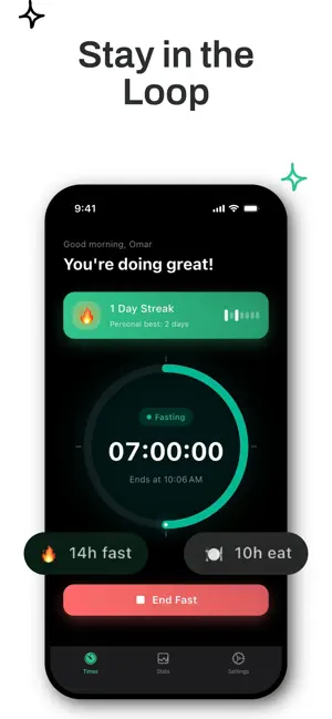 Loop – Fasting Tracker screenshot 2
