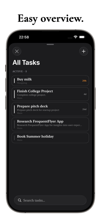 Top3Tasks - Focus your time Screenshot 4 of 5
