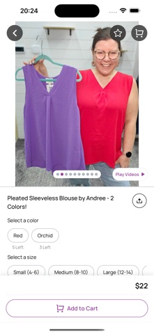 Ashlee Marie Boutique Fashion iPhone screenshot