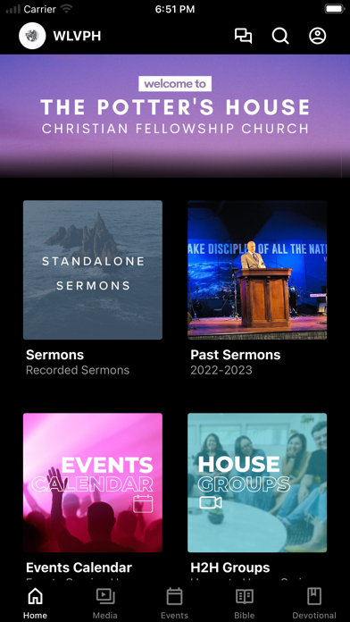 Screenshot #1 pour West Las Vegas Potter's House