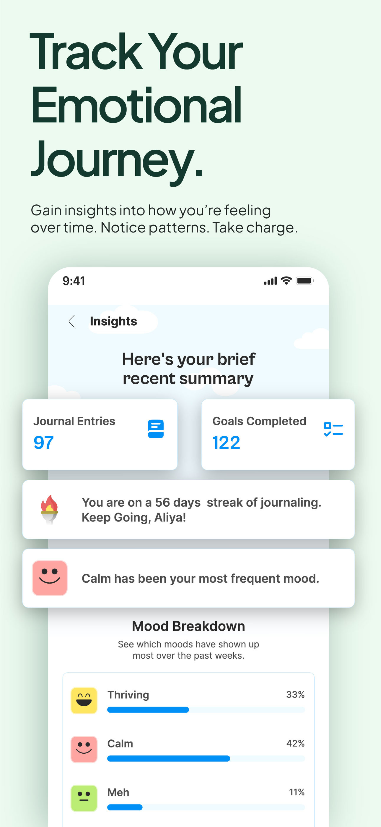 Simpli Human: Mood Tracker screenshot 3