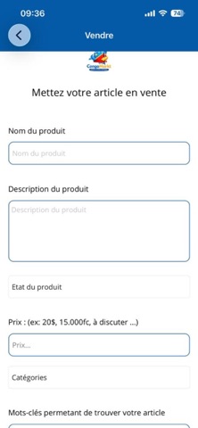 CongoMarkt screenshot 2