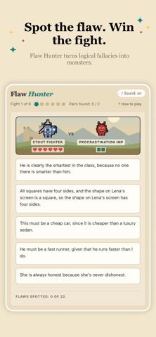 LSAT Games iPhone screenshot