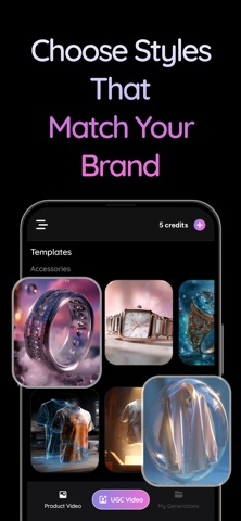 Vidration: AI Product Video iPhone screenshot