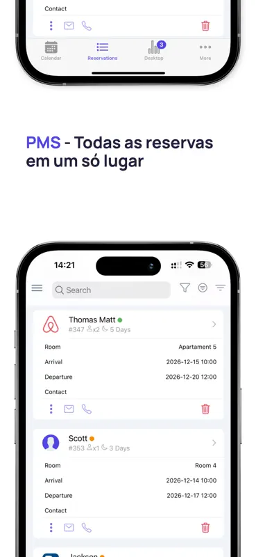 mobile-calendar booking system screenshot 3 of 10