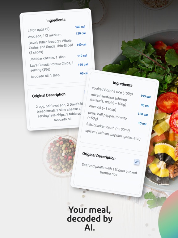 Poshan AI: Calorie Counter iPad screenshot 4 - Health & Fitness app