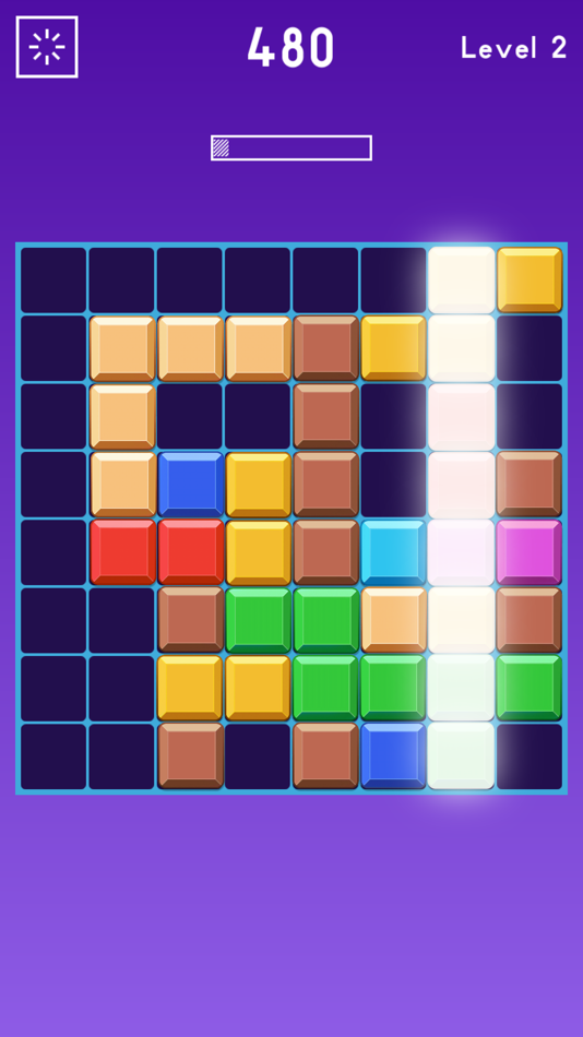#2. Block Slide: Endless Levels (iOS) Podle: Kei Tachibana
