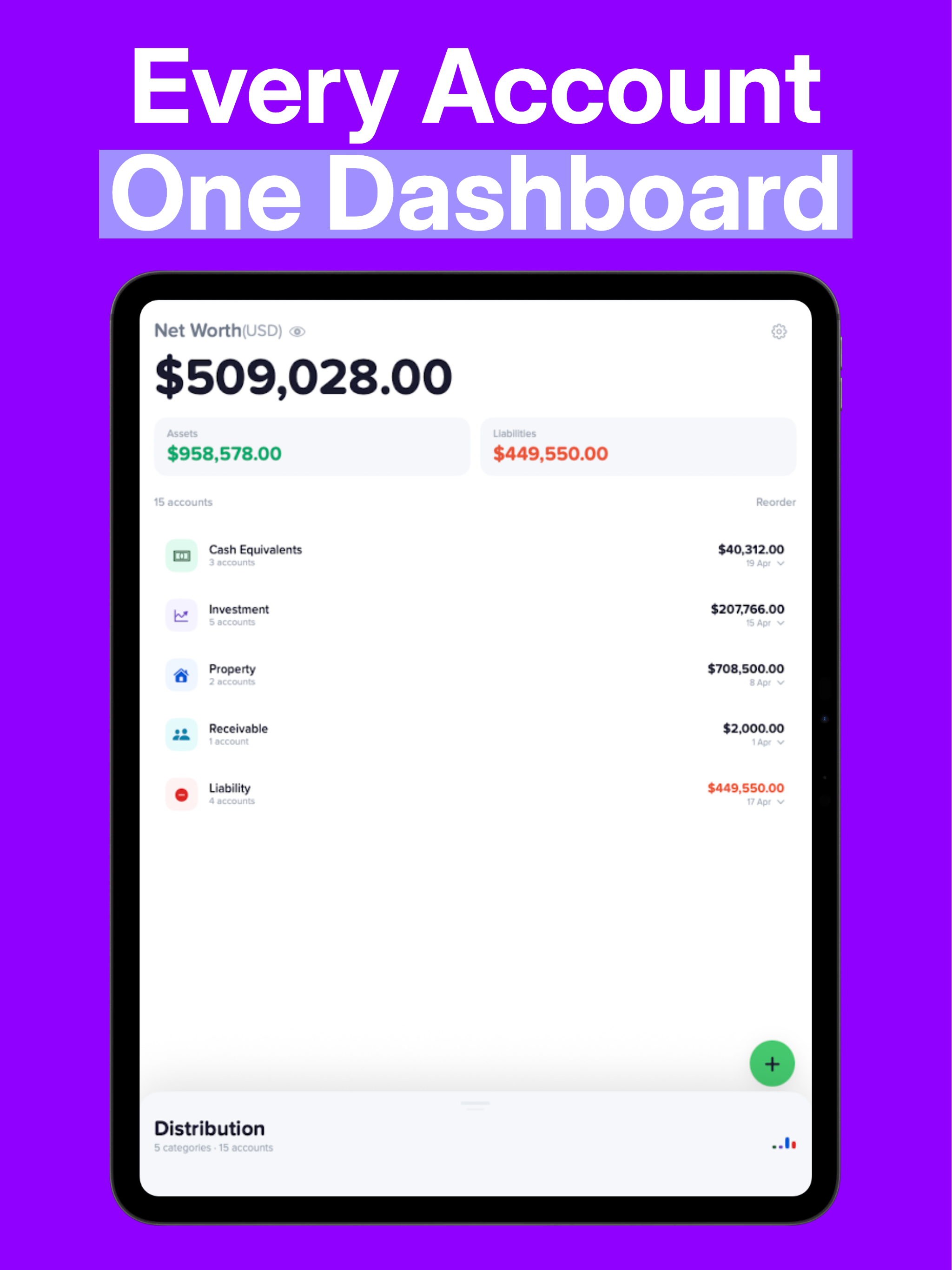 Net Worth Tracker - Netvo