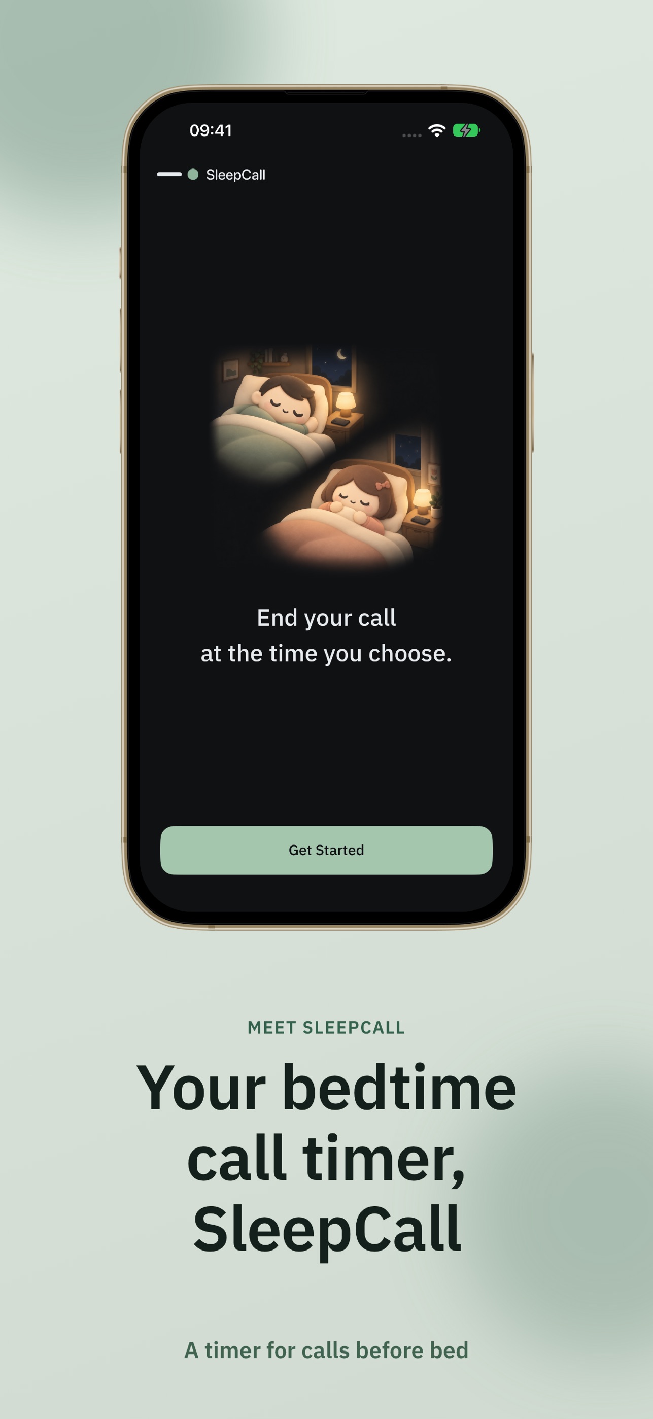 Screenshot 1 of SleepCall: Call Timer
