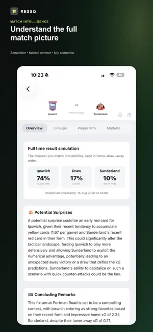 Ressq: Football Analytics screenshot 4