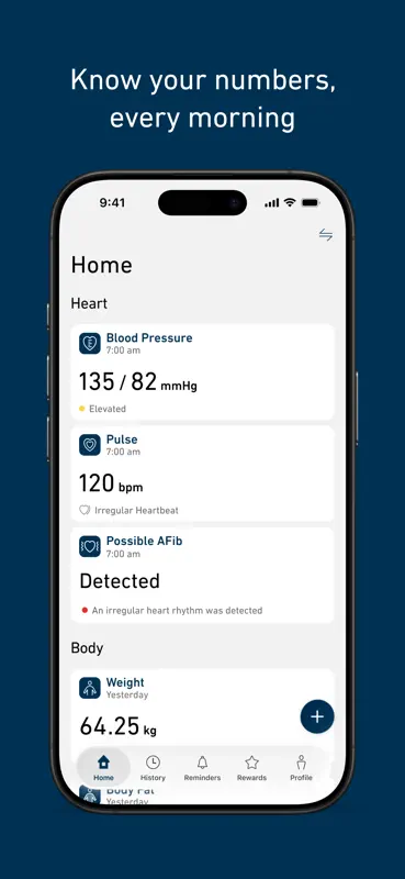 OMRON connect screenshot 1 of 5