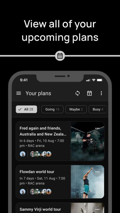 Venra | Explore DJ events iPhone screenshot 9 - Social Networking app