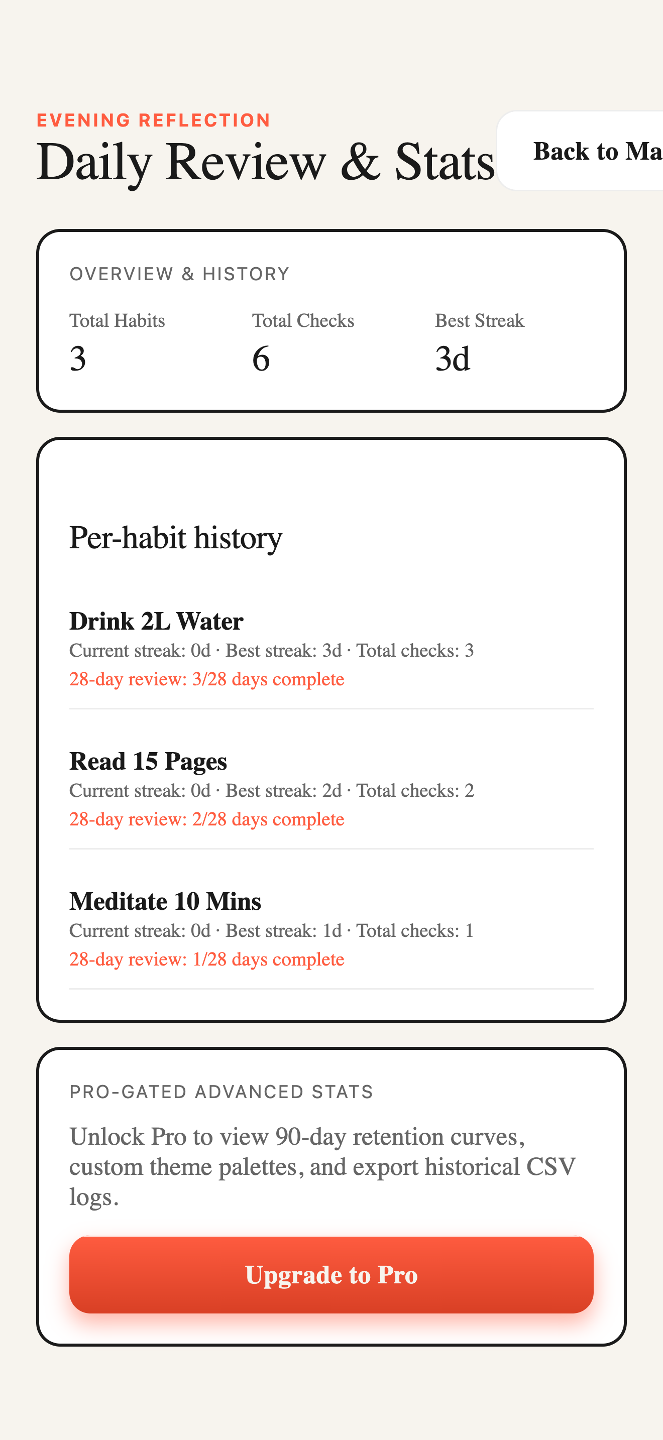 Routine Grid screenshot 10