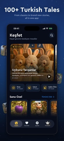 Turkish Stories: Masal Dinle iPhone screenshot