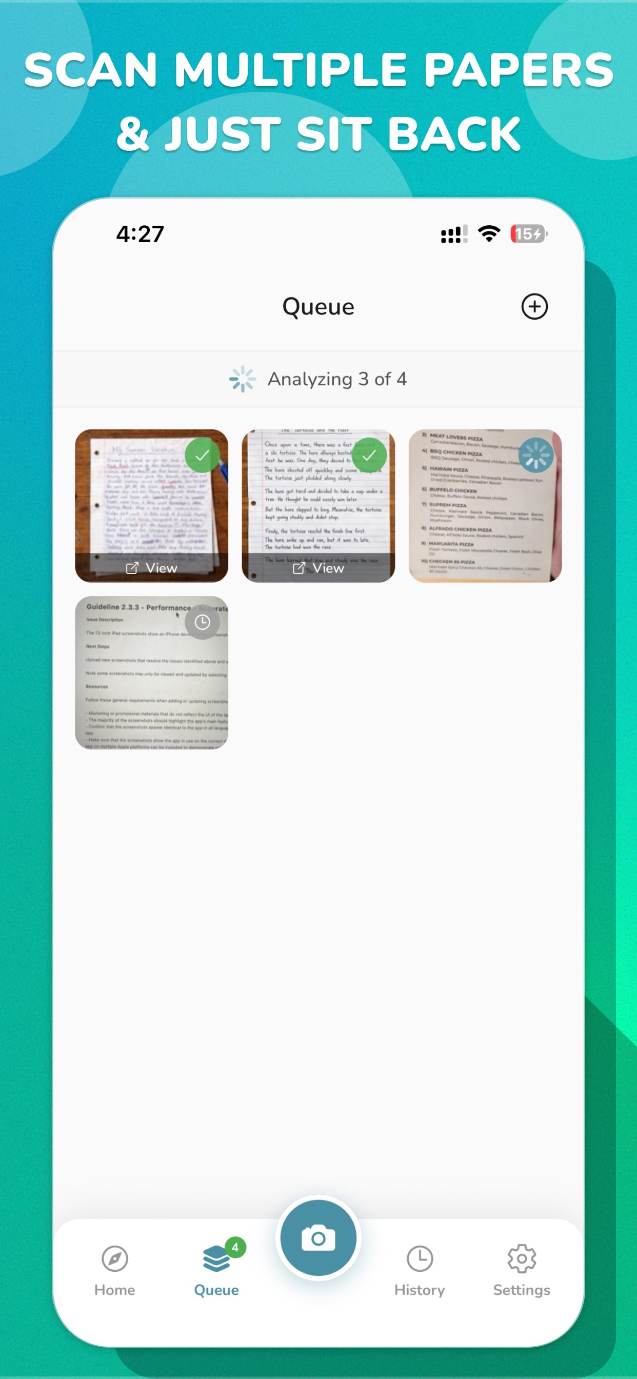 EssayProof Handwriting to Text