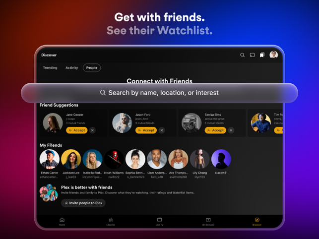 ‎Plex: Watch Live TV and Movies Screenshot