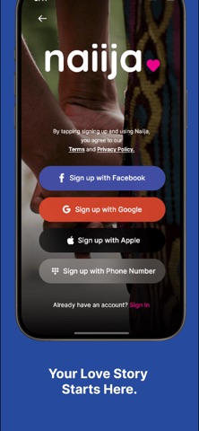 Naiija: African Dating App screenshot