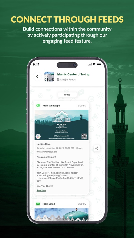 #7. CMZ (ConnectMazjid) - Events (iOS) 由: MSA Software LLC