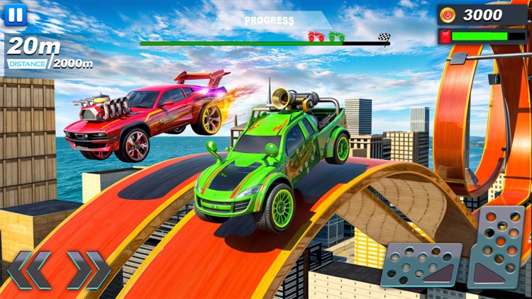 Race Off Ramp: 4x4 Stunt Race