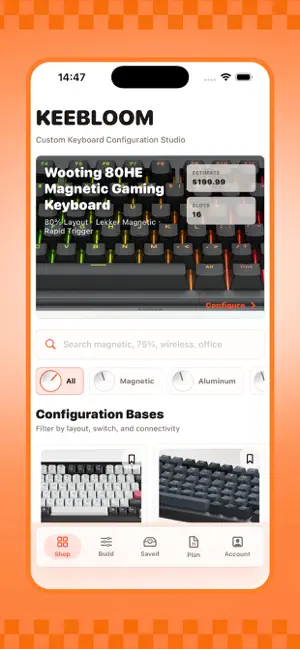 昐之代售-放心交易游戏键盘平台Keebloom iPhone screenshot 2