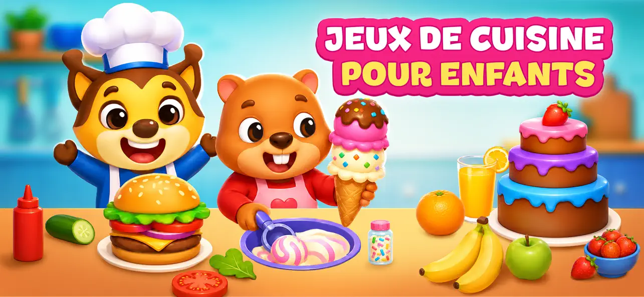 Screenshot #1 pour Jeux de cuisine pour enfant