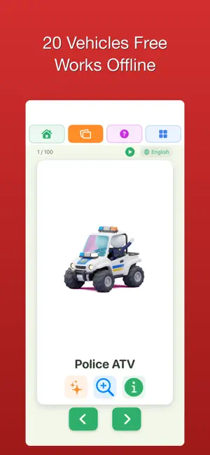 100 Emergency Vehicles screenshot 2