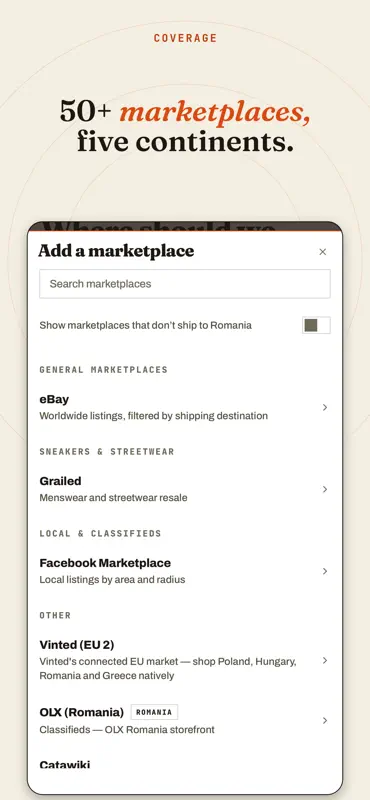 GrailHound: Marketplace Alerts screenshot 6 of 8