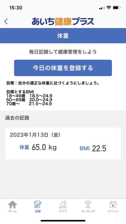 あいち健康プラス