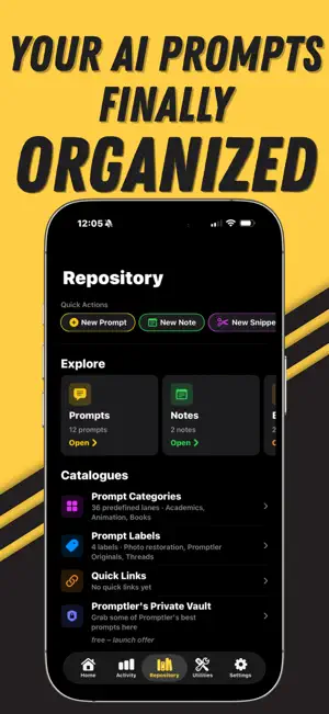 Promptler - AI Prompt Manager screenshot 1