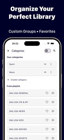 IPTV One: TV & Movie Player screenshot