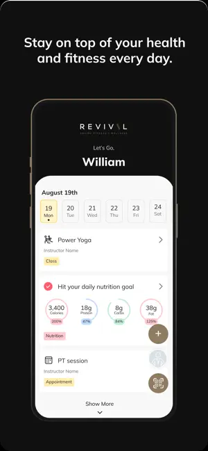 Revival Fitness Inc screenshot 3