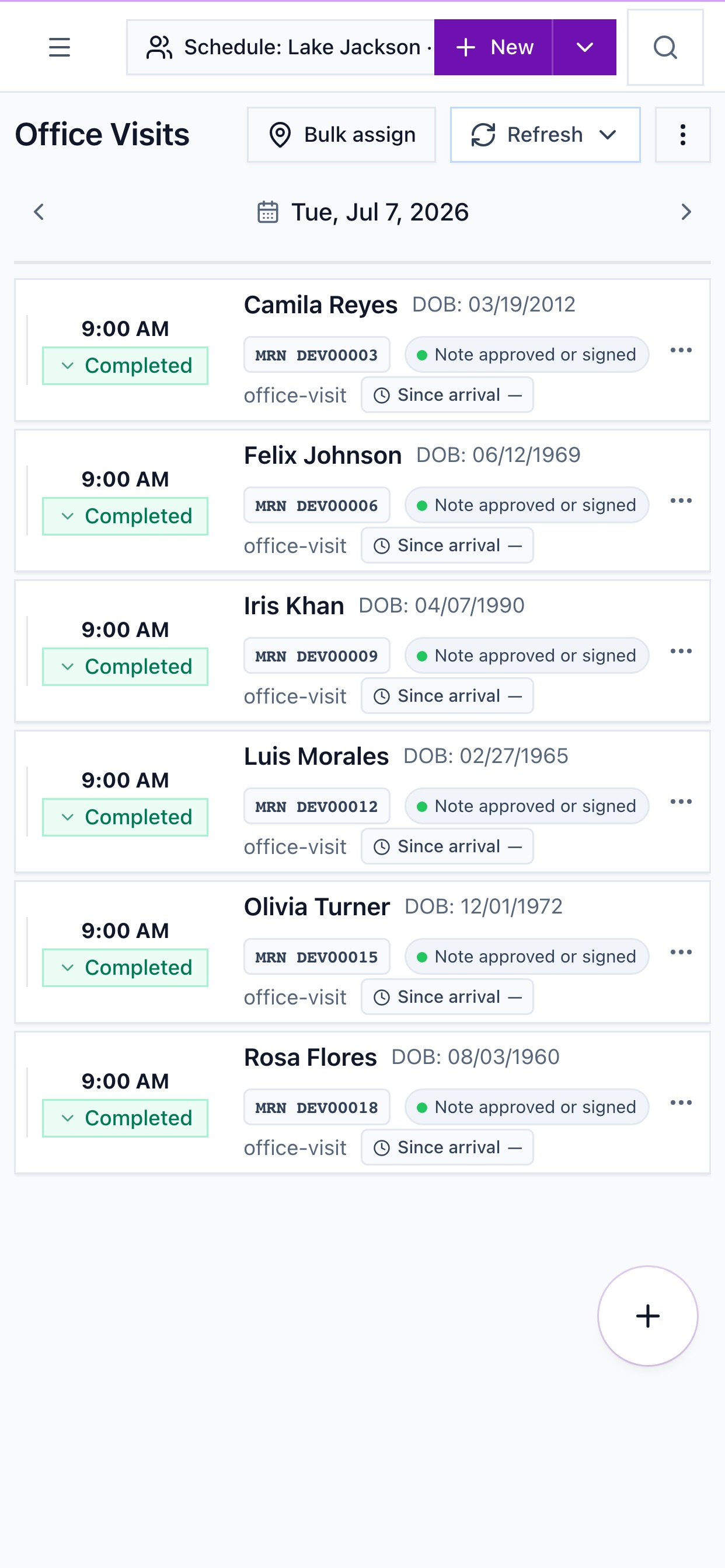 Screenshot 5 of Wavera Health EMR