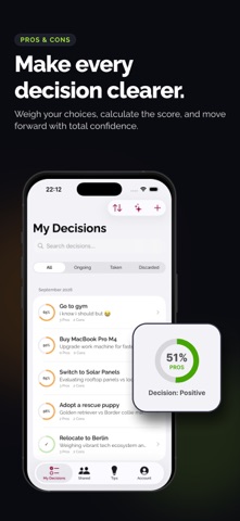 Pros & Cons - Smart Choices Screenshot 1 of 7