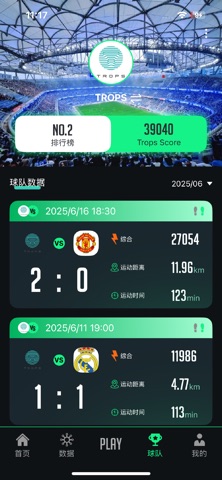 Trops Soccer screenshot