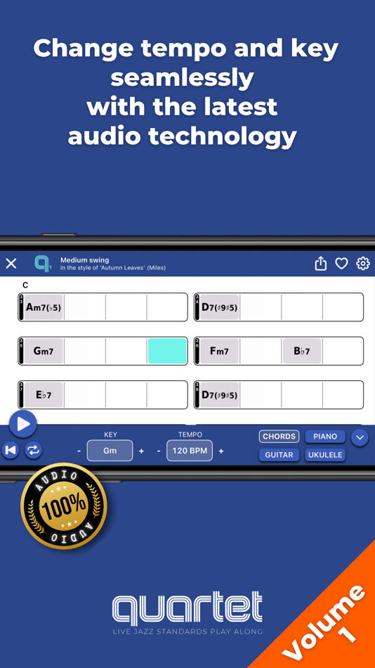 #4. Quartet 1 (iOS) Podle: UK Music Apps Ltd
