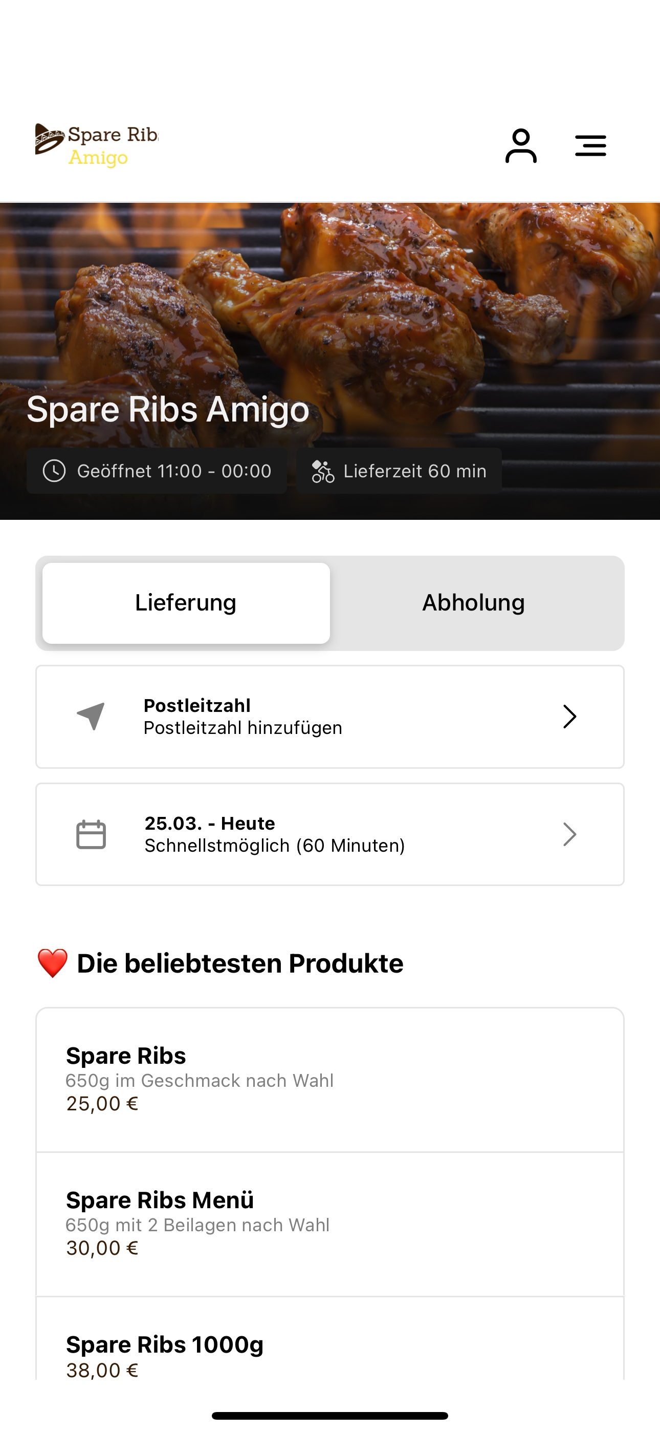 Spare Ribs Amigo Nürnberg screenshot 3