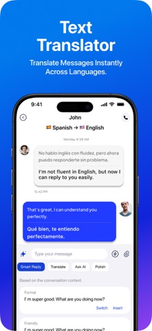 AI Call-Phone Call Translator iPhone screenshot