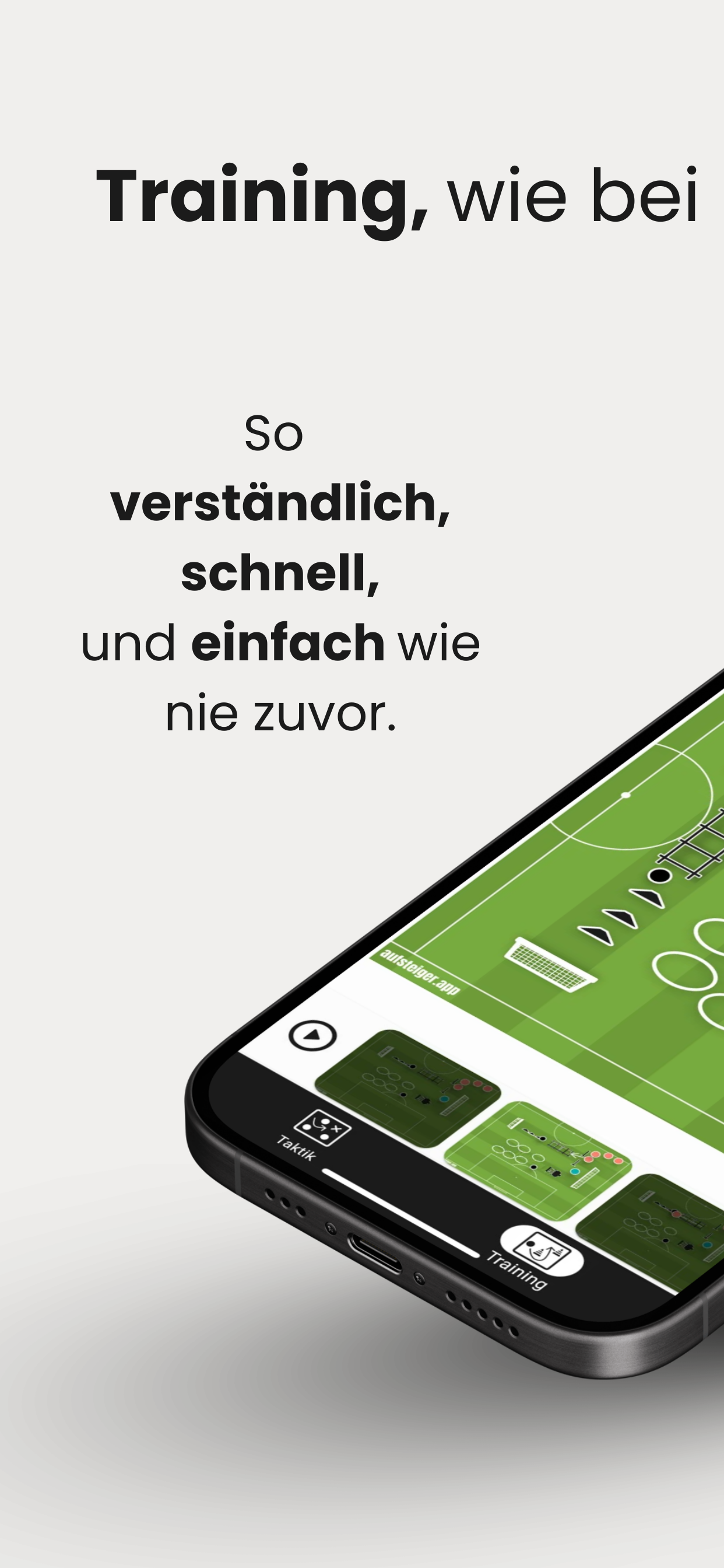 Aufsteiger: Training & Taktik