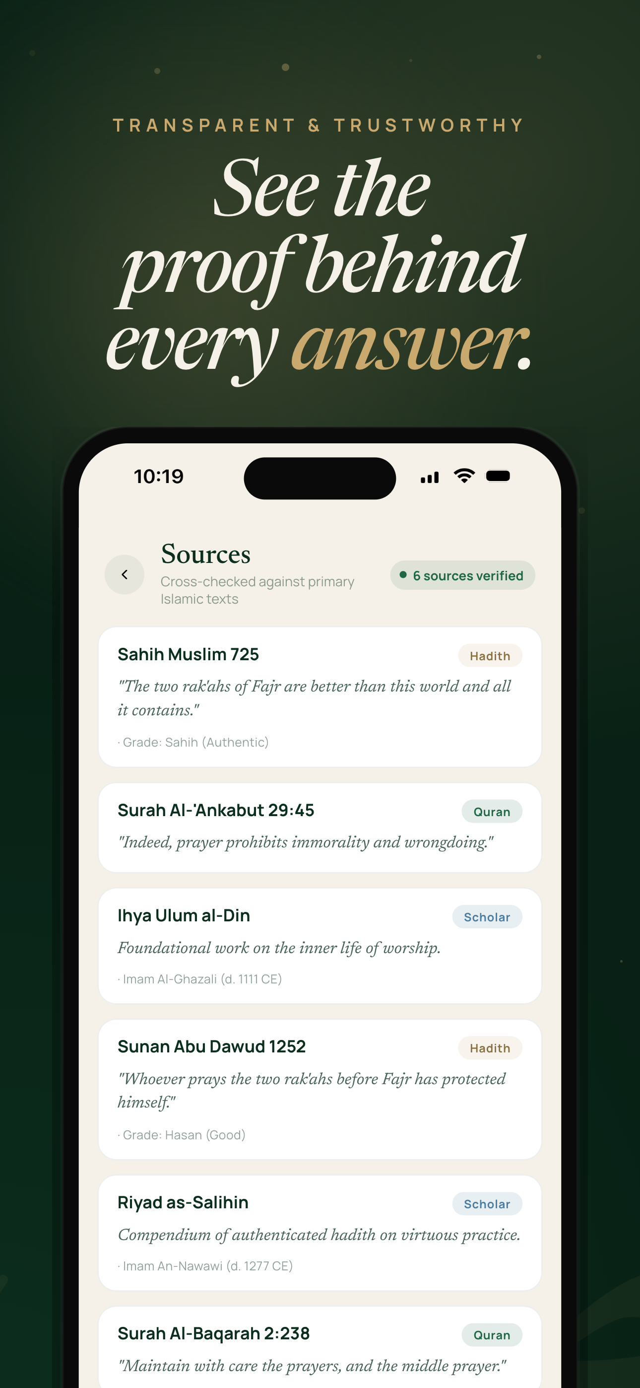 Niyat: Dua, Azkar & Quran AI screenshot 6
