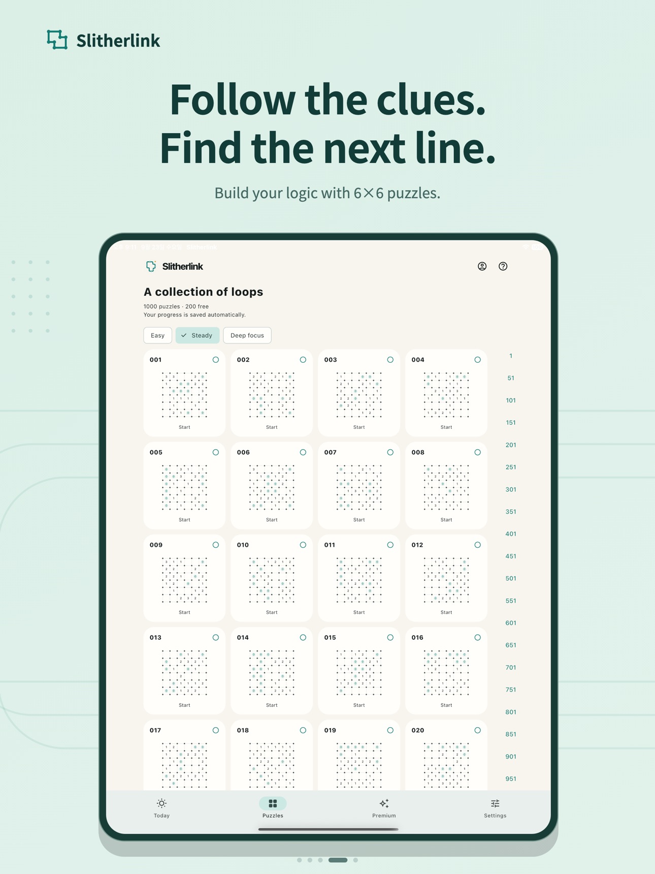 Screenshot 9 of Loopnest: Slitherlink