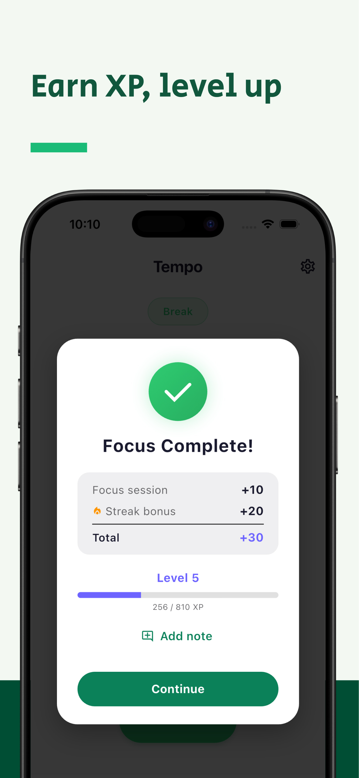 Pomodoro Timer & Focus: Tempo screenshot 4