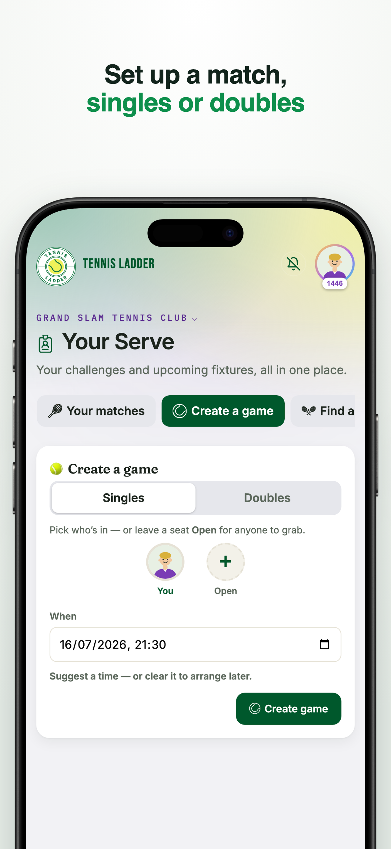 Tennis Ladder screenshot 5