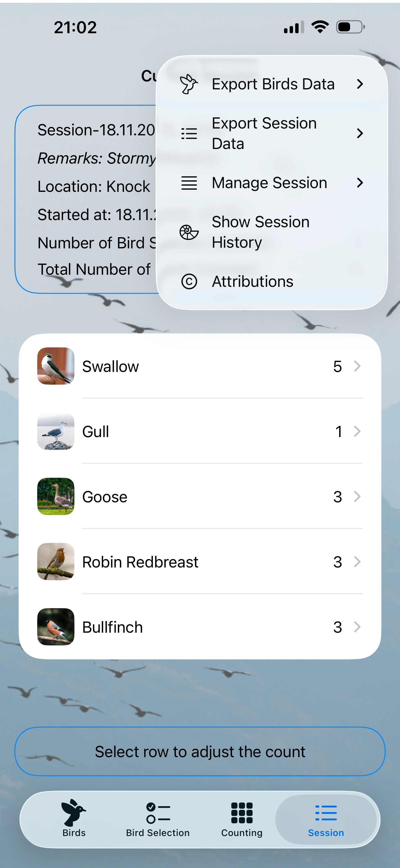 Quick Bird Counter screenshot 7