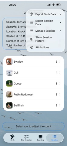 Quick Bird Counter screenshot