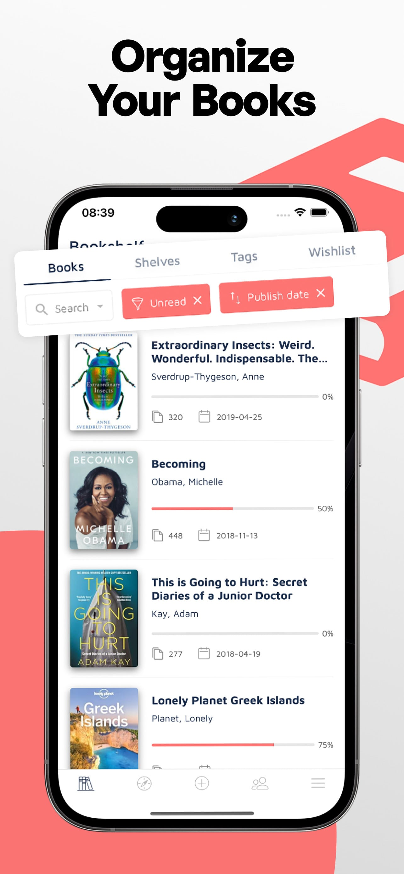Bookshelf-Your virtual library