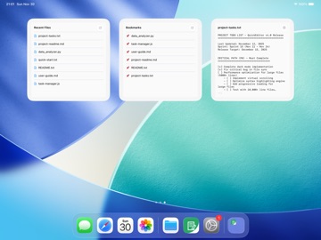QuickEditor - Text & Code iPad screenshot