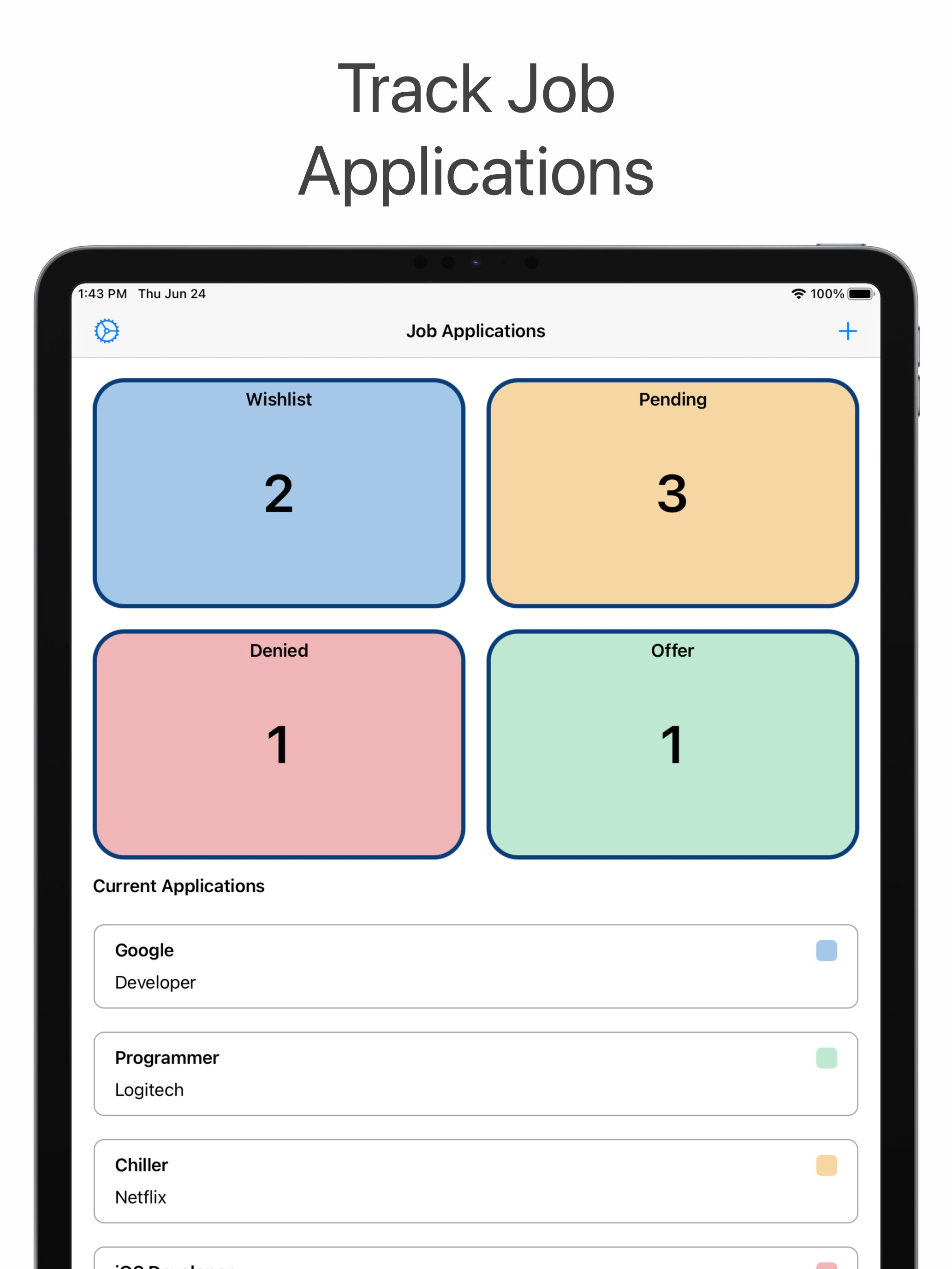 Job Application Tracker screenshot 4